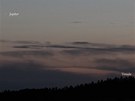 I na Broumovsku bylo mo�né sledovat trojitou konjunkci planet. Pro �tená�e...