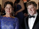 Robert Redford s manelkou Sibylle (Cannes 2013)