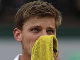 ASI TO NEPJDE. Belgick tenista David Goffin v 1. kole Roland Garros nestail
