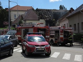 Poár rodinného domu v Brn Ivanovicích