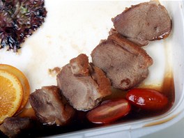 D�mej�dlo.cz - kachn� prsa (p�edkrm), restaurace Na Fark�n�
