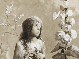 Alfons Mucha, Lilita, ilustrace ke knize Svatopluka echa Adamité, 1890