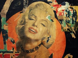 Marilyn Monroe na dobovém plakátu