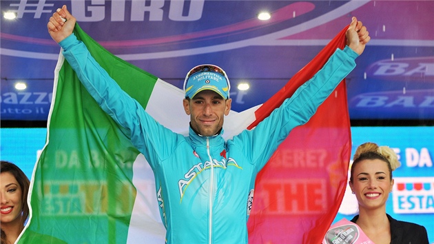 Vincenzo Nibali po horsk asovce na Giru