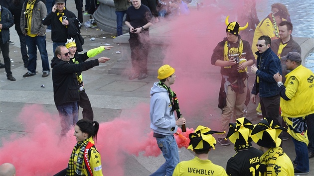 Fanouci Borussie Dortmund ped finle Ligy mistr.