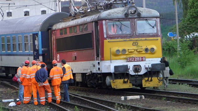 U Nepomuku na Plzesku  vykolejila v kvtnu 2013 lokomotiva rychlku. Nehoda se obela bez zrann.