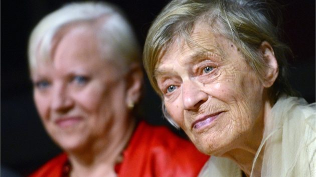 Zdena Herfortová a Luba Skoepová hrají v insenaci Poslední ance, která bude