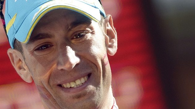 Vincenzo Nibali s smvem vtze Giro dItalia.