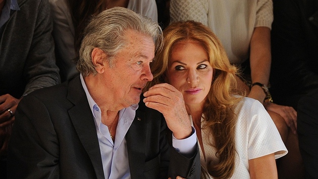 Alain Delon a Rosalie van Breemenov (2012) 