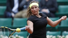 FRANCOUZSKÁ BOJOVNICE. Aravane Rezaiová hraje v 1. kole na Roland Garros s