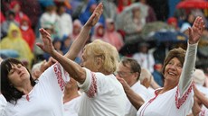 Úastníkm nevadil ani nedlní dé (26. kvtna)