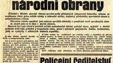 Známá propaganí pohlednice z kvtna 1938 donedávna tajila, kdo a kde vytvoil vlastenecký motiv na skalním reliéfu v pozadí. Vytesali jej záloníci z pího pluku 152 v severoeských Podboanech.