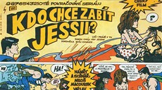 Kája Saudek: plakát k filmu Kdo chce zabít Jessii? (1966)