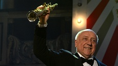 Felix Slováek oslavil sedmdesátiny v praské Lucern.