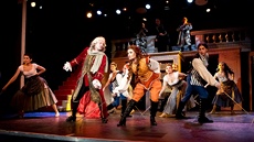 Z muzikálu Casanova v praském Divadle Broadway