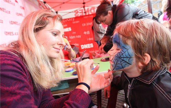 Pi dtském festivalu je velký zájem o doprovodné akce. Den s MF DNES na