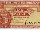 Bankovky platné ped mnovou reformou (do 31. kvtna 1953) se tiskly jet za...