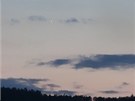 Konjunkce t�í planet Jupitera, Venu�e a Merkura na snímku Martiny Jelínkové....