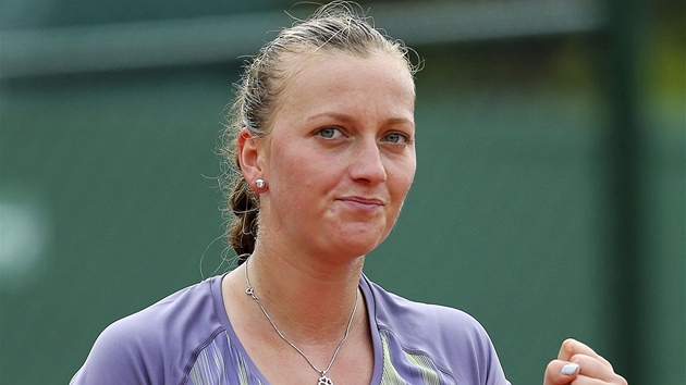 POSTUP. eská tenistka Petra Kvitová je na grandslamovém Roland Garros u ve 3.