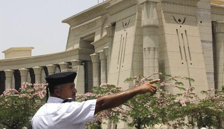 Budova nejvyího soudu v egyptské Káhie (erven 2013)