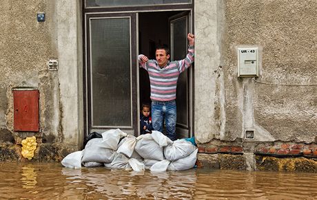 Rozvodnn Cidlina v Novm Bydov. (3. 6. 2013)