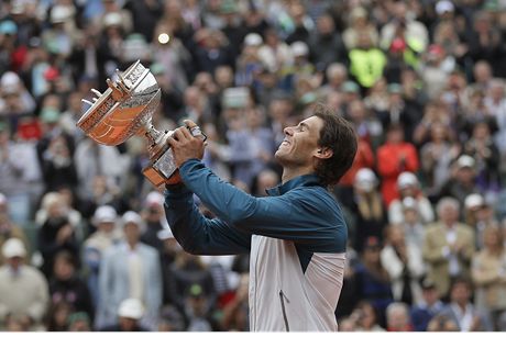 OBHÁJCE TITULU. Osmkrát u dokázal Rafael Nadal vyhrát Roland Garros. Bude se letos známý obrázek opakovat?