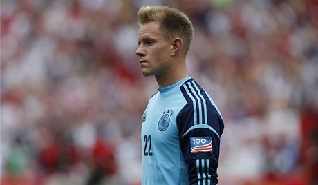 Nmecký gólman Marc-André ter Stegen.