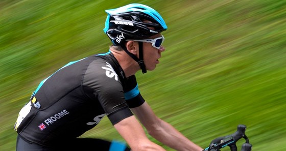 Britský cyklista Chris Froome