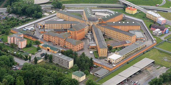 Věznice na Borech v Plzni.
