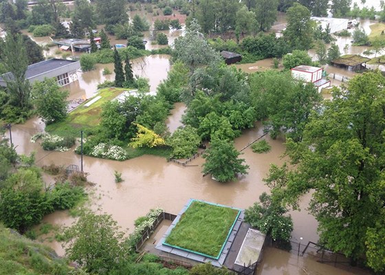 Zatopená zoologická zahrada