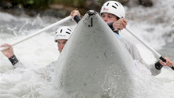 Vodní slalom - ilustraní foto