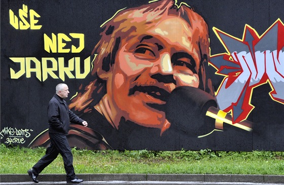 Ostravské graffiti k narozeninám Jaromíra Nohavici