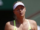 HRZA. Ruská tenistka Maria arapovová není spokojená se svým výkonem ve