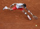 panlský tenista Rafael Nadal doklouzal k míku ve tvrtfinále Roland Garros.