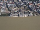 Stoupající Dunaj ohrouje budovu maarského parlamentu  