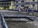 S následky hrozících povodní se potýká i Hensko (1. ervna)