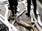 Hasi�i od�erpávali vodu i z bytového komplexu Dosk v pra�ské Libni. (5. �ervna