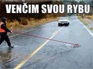 "Vením svou rybu."