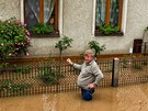 Rozvodnná Cidlina v Novém Bydov. (3. 6. 2013)