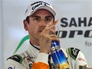 BRITSKÁ HVZDA. Paul di Resta s monopostem stáje Force India vyhrál úvodní