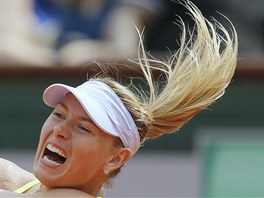 MARIA TROCHU JINAK. Maria arapovová ve finále Roland Garros proti Seren...