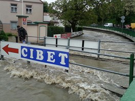 Situace na botiskm potoku v Praze.