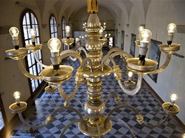 V Míčovně Pražského hradu musely být lustry z konce 16. století takzvaně...