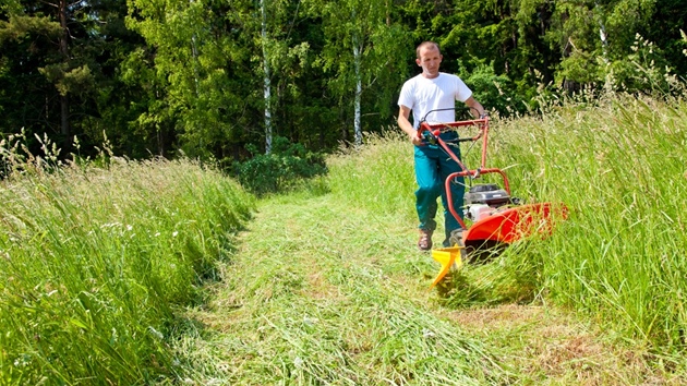 Ped koup bubnov sekaky se rozmyslete, jak vysokou trvu budete sekat. Od toho se odvj i potebn vkon motoru a konstrukce sekaky.