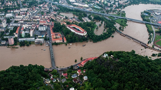 Leteck pohled na Dn. (4. ervna 2013)