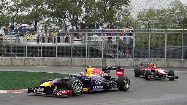 POLEPOSITION. Sebastian Vettel odstartuje do Velk ceny Kanady z prvnho msta. Nejvhodnj pozici si vyjel v sobotn kvalifikaci. 