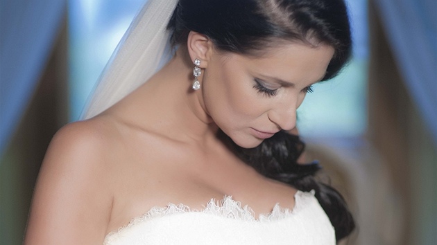 Andrea ��astn� a Ji�� Pomeje m�li svatbu 1. �ervna 2013.