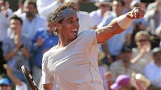 POSTUP. panlský tenista Rafael Nadal postoupil do finále Roland Garros.