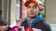 Tatínek pater�at dorazil do porodnice na poslední chvíli.