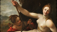Hans von Aachen, Diana odpo�ívající po lovu, 1602